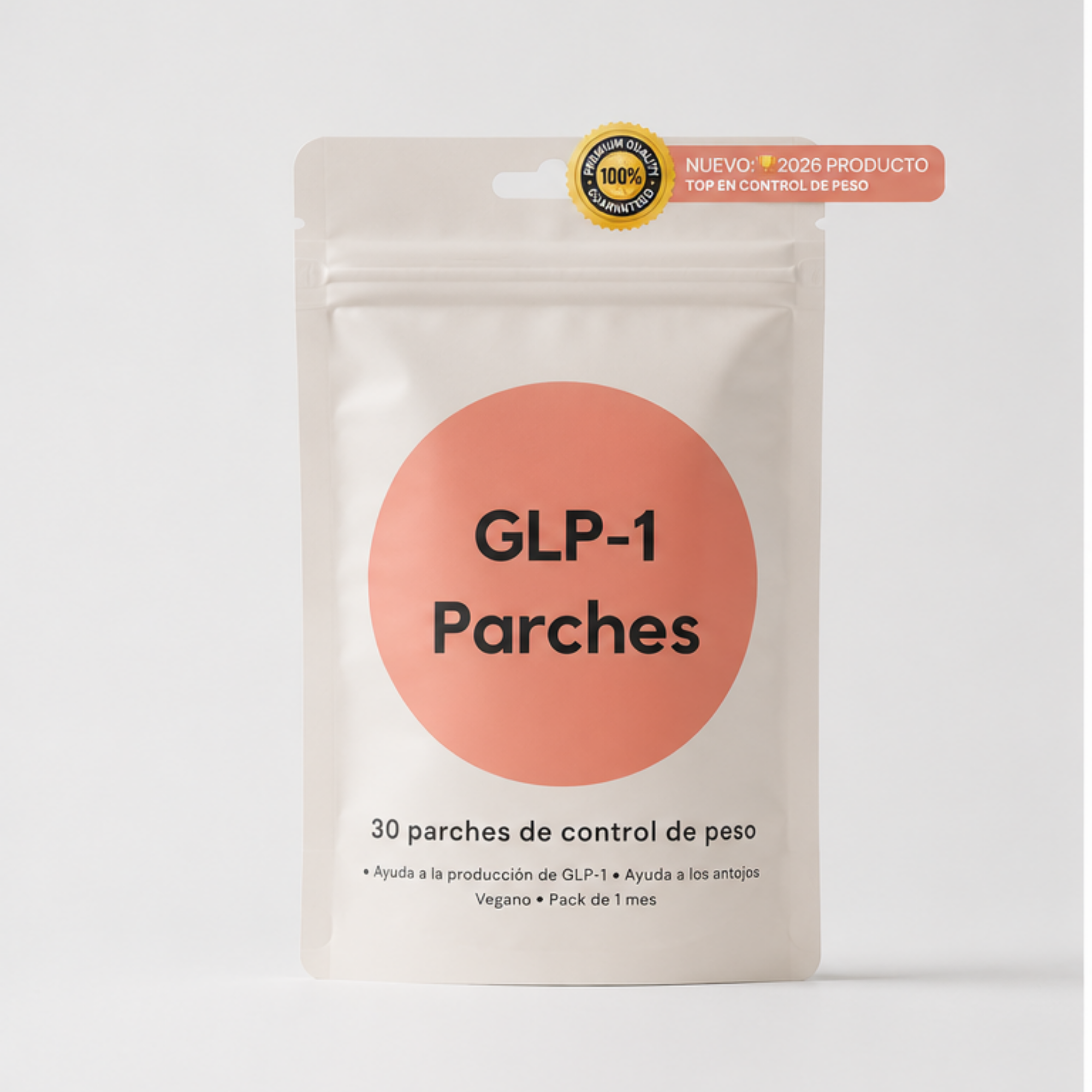 Parches GLP-1 adelgazantes para control de apetito