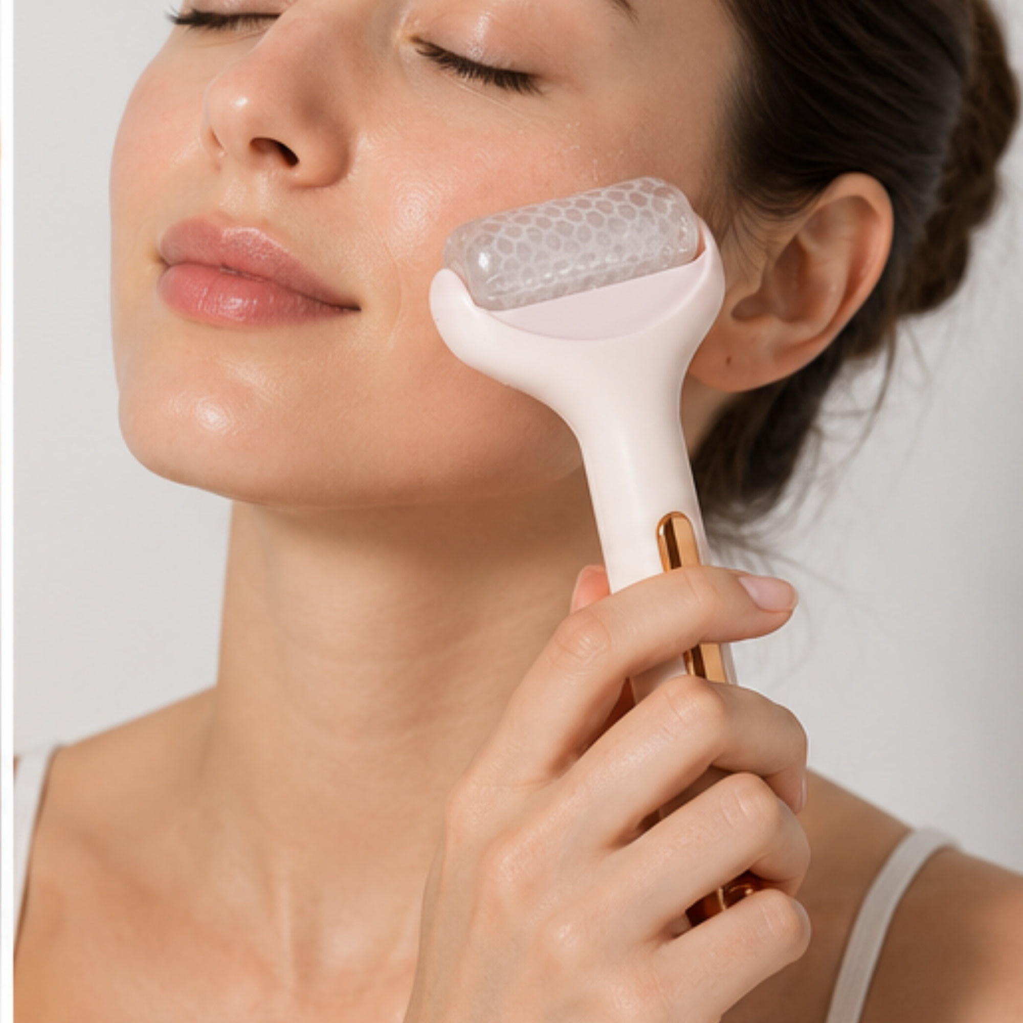 Rodillo de hielo facial