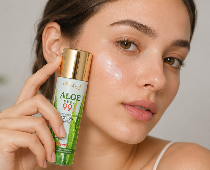 LOCIÓN HIDRATANTE Y CALMANTE MULTIEFECTO ALOE VERA 100ML. BIOAQUA